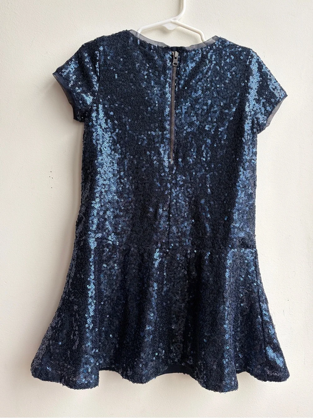 GAP Kids 3 Piece Bundle- Sequin Dress, Pink Skirt, Gray Cardigain Sizes 5/6/7/8